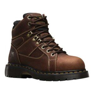 Dr. Martens Work Ironbridge Tec-Tuff Safety Steel Toe 8 Tie Boot M 4 W 5